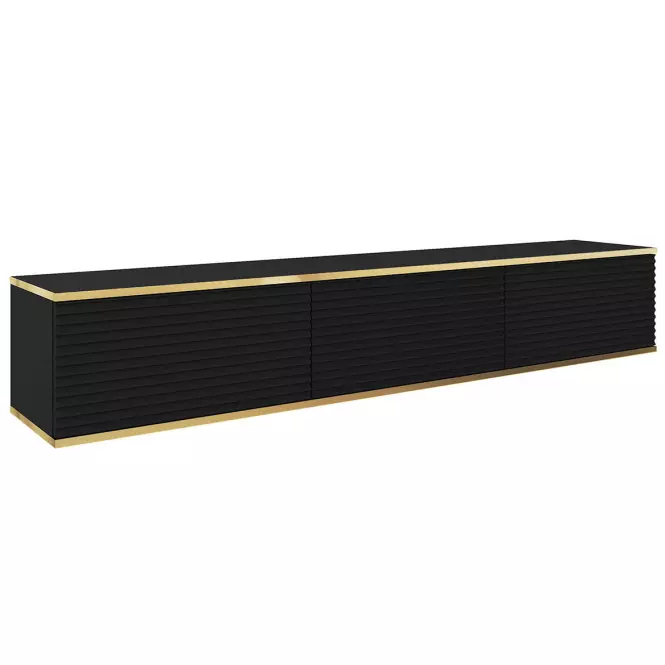 Skriňa RTV Oro 175 MDF čierna