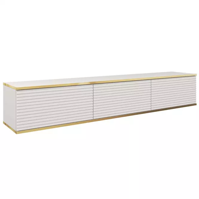Skriňa RTV Oro 175 MDF biela