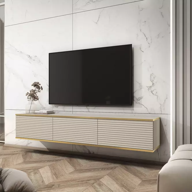 Skriňa RTV Oro 175 MDF béžový