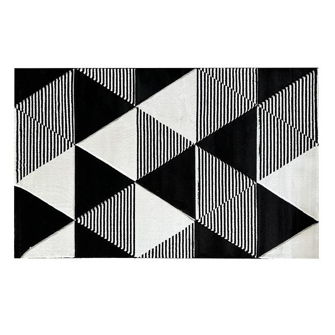 Koberec Modern 1,2/1,7 E781A čierna