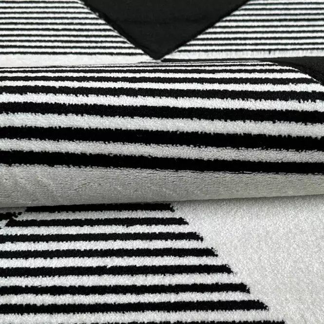 Koberec Modern 1,6/2,3 E781A čierna,7