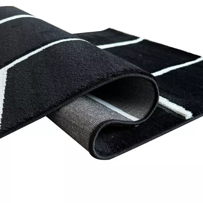 Koberec Modern 1,2/1,7 E782A čierna