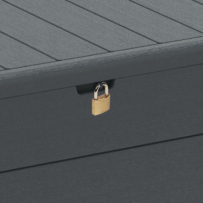 Úložný box DURABOX 417 L šedá,5