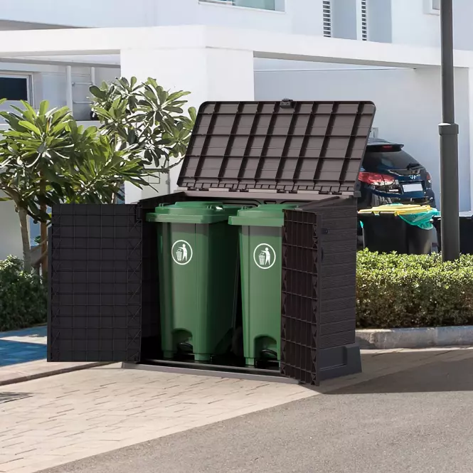 Úložný box DURABOX 850 L hnedá
