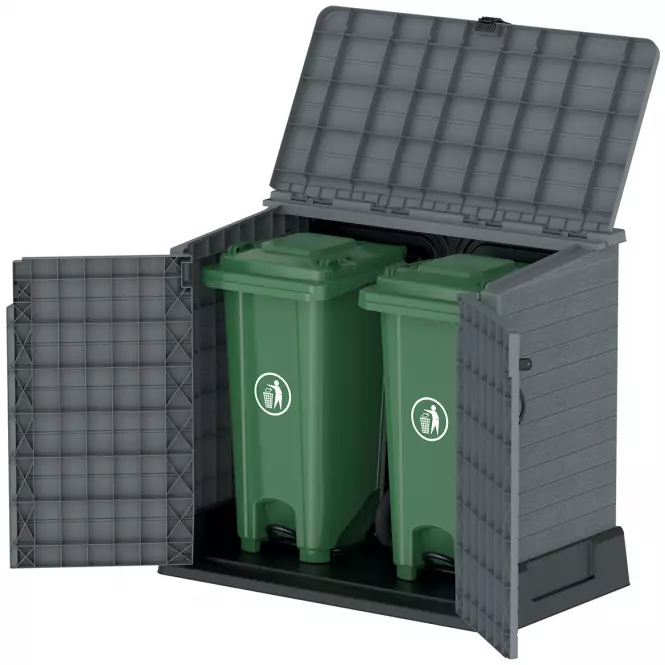 Úložný box DURABOX 850 L šedá,14