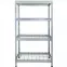 Kovový regál RIMS300 EB38 pozinkovaný 180x90x45 cm – 4 police/300 kg
