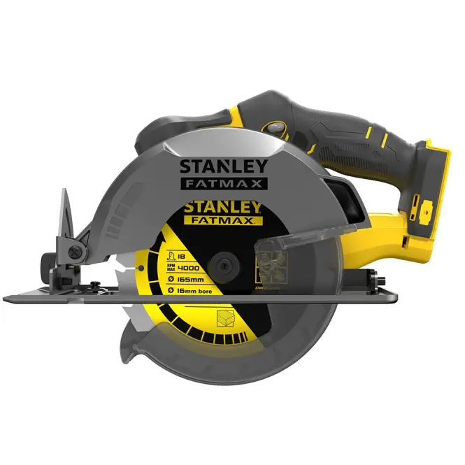 Kotúčová píla Stanley Fatmax 18V 165 mm V20 bez akumulátora SFMCS500B,2