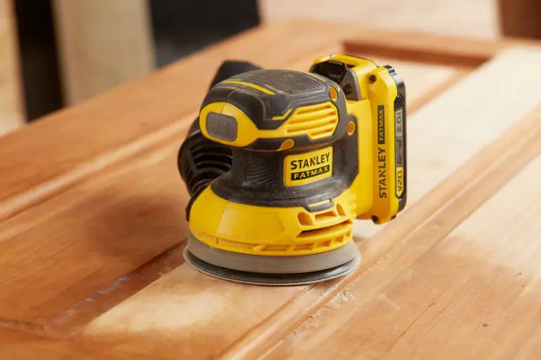 Oscilačná brúska Stanley Fatmax 18V 125 mm V20 bez akumulátora SFMCW220B,3