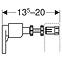 Dištančné držiaky Geberit Duofix 111.815.00.1,2