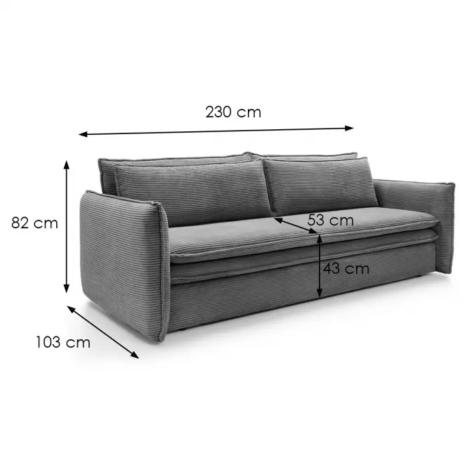 Pohovka Tilia Slim Poso 22,7