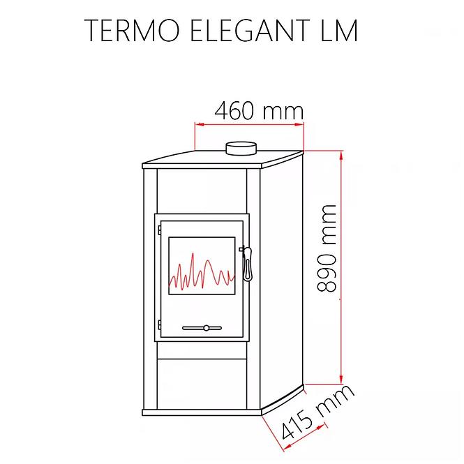 Krbové kachle Termo Elegant LM béžová