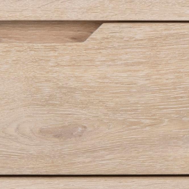 TV stolík Simple biely dub