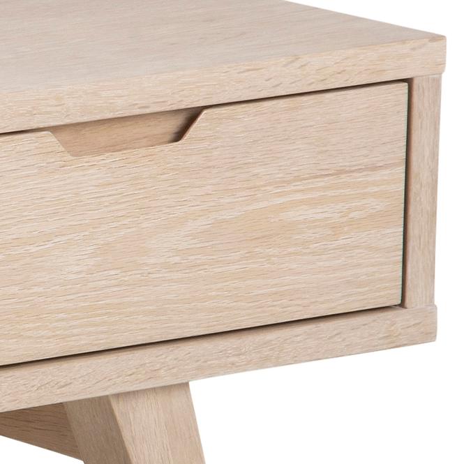 TV stolík Simple biely dub