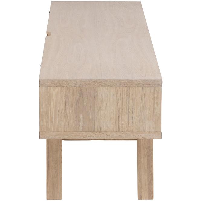 TV stolík Simple biely dub