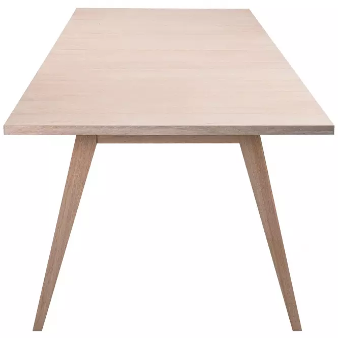 Stôl Simple 210/310 biela dub