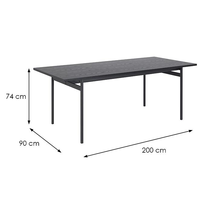 Stół Full čierny