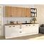 Kuchynská skrinka MIA biely lesk/biely 60dkpl-162 1f bb,5