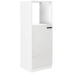 Kuchynská skrinka MIA biely lesk/biely 60dkpl-162 1f bb