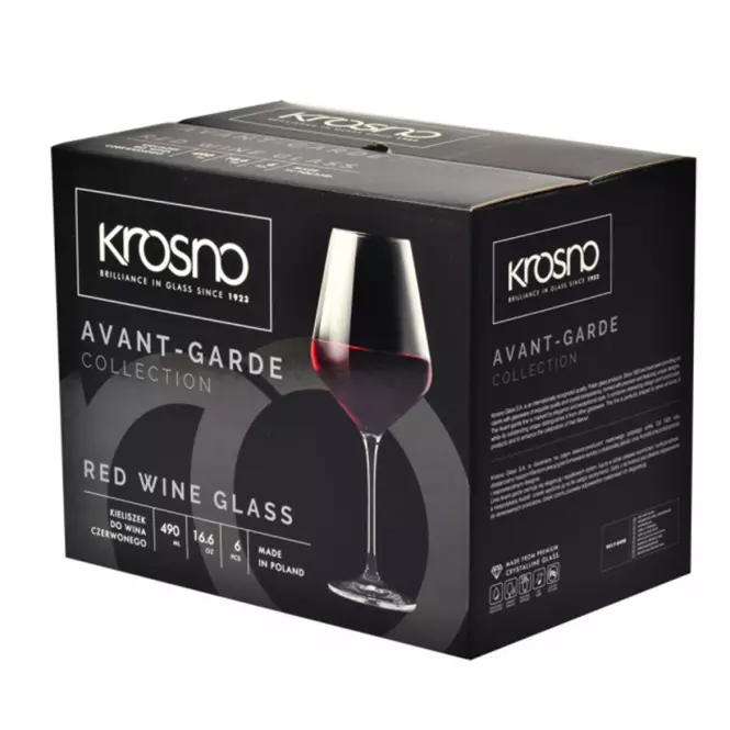 Sada pohárov na červené víno Avant-Garde 6x490 ml