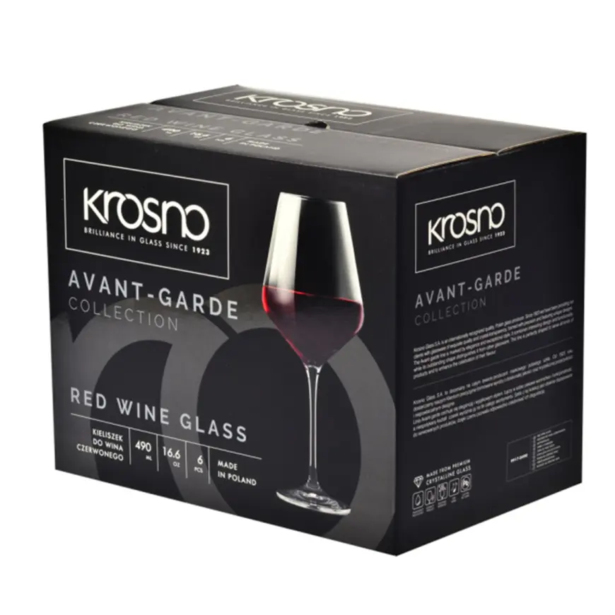 Fotografia produktu: Sada pohárov na červené víno Avant-Garde 6x490 ml