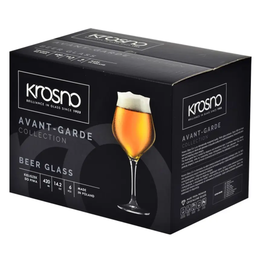 Fotografia produktu: Sada pohárov na pivo Avant-Garde 6x420 ml