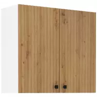 Kuchynská skrinka MIA dub artisan/biely 80g-72 2f