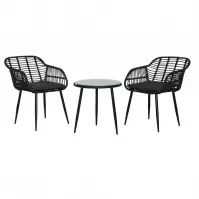 Záhradný komplet Juana Balcony Black
