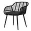 Záhradný komplet Juana Balcony Black,3