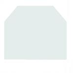 Sklo pod pec Trapez 60x70 cm C3