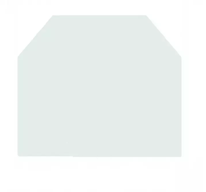 Sklo pod pec Trapez 60x70 cm C3