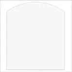 Sklo pod pec 60x70 cm A1