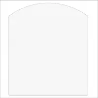 Sklo pod pec 60x70 cm A1
