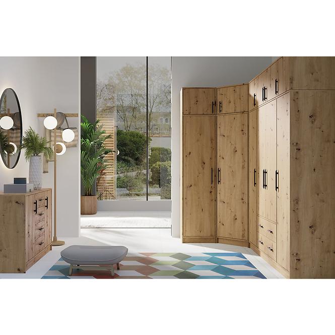 Skriňa Smart SRL1 4DL artisan