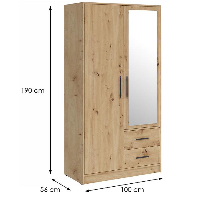 Skriňa Smart SRL3 2DL artisan