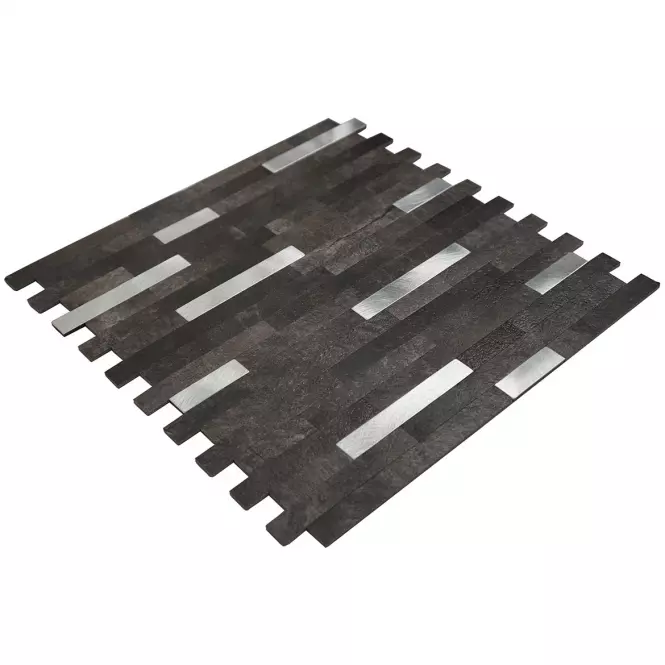 Dekoračný samolepiaci panel Mood Grafit Silver,2