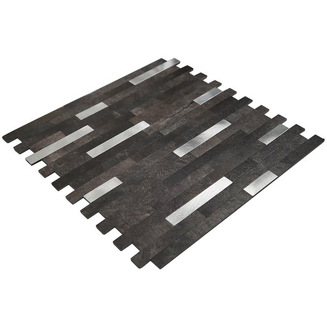 Dekoračný samolepiaci panel Mood Grafit Silver,2