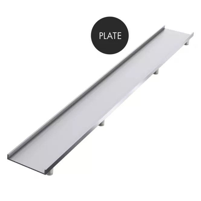 Vanička pod dlažbu Plate 80x80x5/12,5*10.021/OLPL