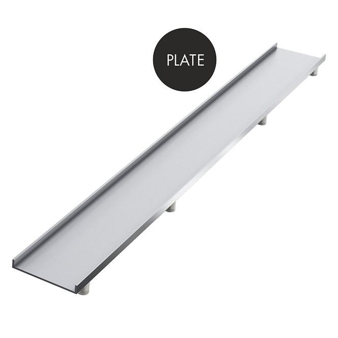 Vanička pod dlažbu Plate 80x80x5/12,5*10.021/OLPL