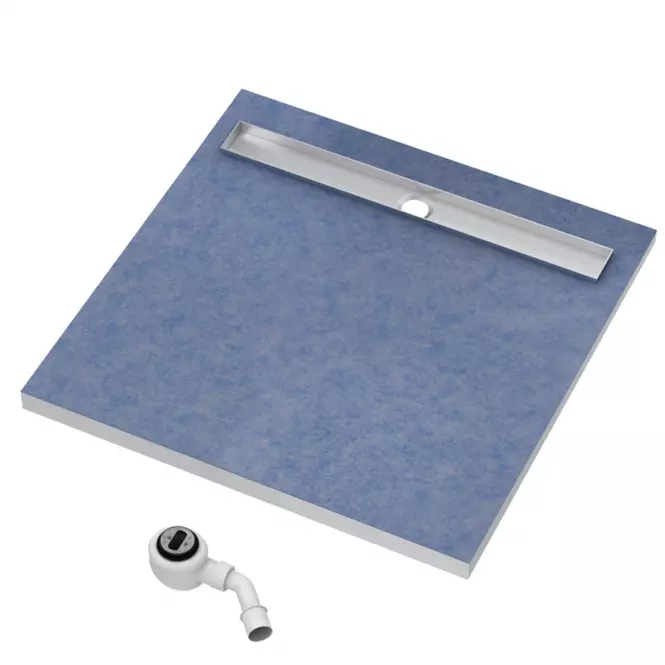 Vanička pod dlažbu Plate 90x90x5/12,5*10.022/OLPL