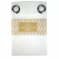 Záves na prechodkách Blanc 135x250 biela Merkury Home