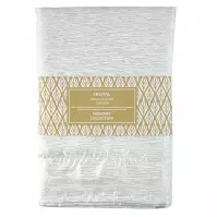 Záves na páske Crystal 135x250 biela Merkury Home