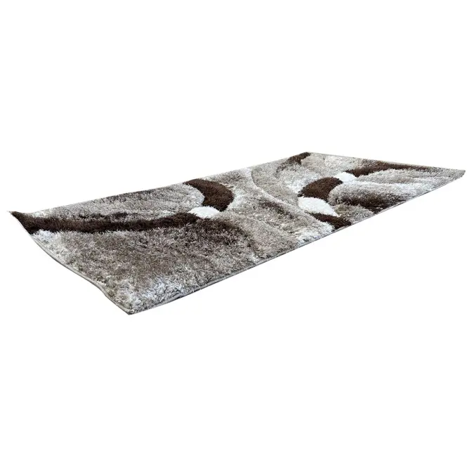 Koberec Shaggy 3D Dominica 1,6/2,3 P388B BOS QB 42 hnedá,3