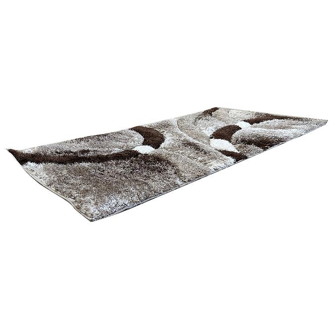 Koberec Shaggy 3D Dominica 1,6/2,3 P388B BOS QB 42 hnedá,3