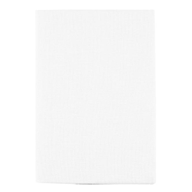 Bavlnená obliečka na vankúš 70x80 cm biela