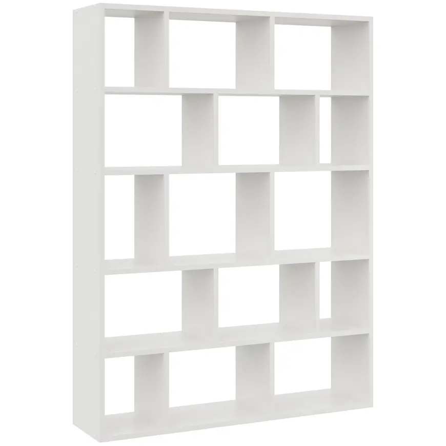 Regály na knihy – Knižnica 50 biela