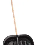 Lopata na sneh 45 cm čierna