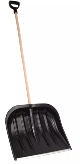 Lopata na sneh 45 cm čierna