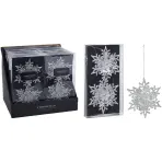 Závesná vločka 11 cm (2 ks) mix CAA222110