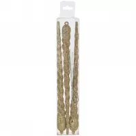 Cencúľ 23 cm (3 ks) gold CAA734100