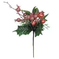 Vianočná dekoračná vetvička 22 cm 443096